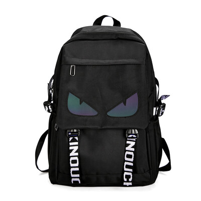 

Luminous gradient schoolbag mens shoulders junior high school students Korean backpack high school students large capacity mens