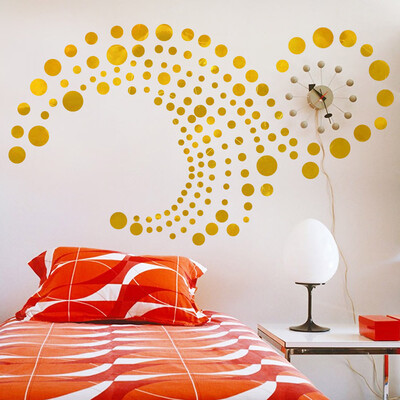 

〖Follure〗Polka Dot wall Stickers Home Decor Polka Dot Art Wall Decals Circle Decals