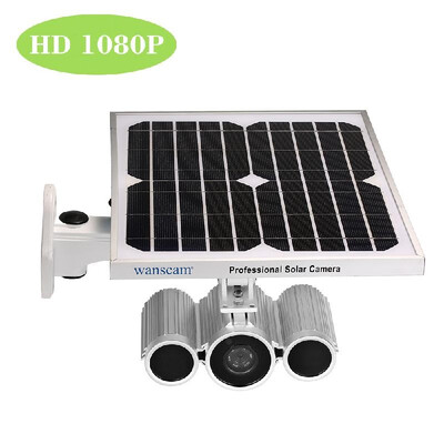 

Wireless HD 1080P WiFi Solar & Battery Power Bullet IP Camera IR-CUT Night Vision Waterproof Outdoor Onvif Security Camera HW0029