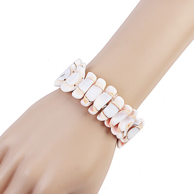 

Boho Style Shell Bracelets For Women Girls Handmade Multicolor Seashell Bracelet Beach Jewelry Gifts