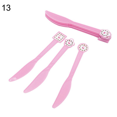 

Flamingo Paper Cup Plate Napkin Spoon Fork Box Banner Birthday Party Tableware