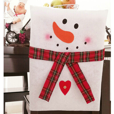 

〖Follure〗Christmas Santa Hat Dining Chair Back Covers Party Xmas Table Decoration