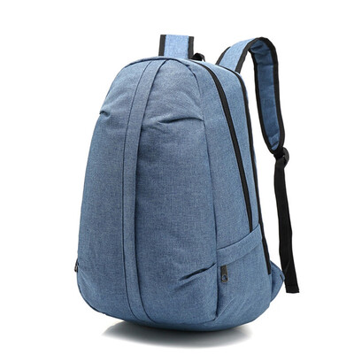

Tailored Large Capacity Solid Color Waterproof Nylon Casual Backpack School Bag