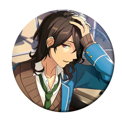 

CAR-TOBBY Anime Ensemble Stars Button Brooch Badge Pins For Clothes Hat Backpack Decor Gift