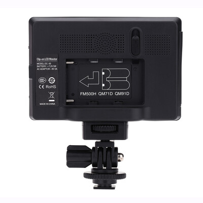 

Viltrox DC-50 HD Clip-on LCD 5 Monitor Portable Wide View for Canon Nikon Sony DSLR Camera DV