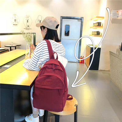

Insfeng BF Simple Backpack for Senior High School Senior Students in Korean Edition