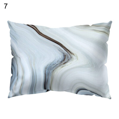 

Irregular Stripe Pillow Case Sofa Waist Throw Cushion Cover Home Office Decor