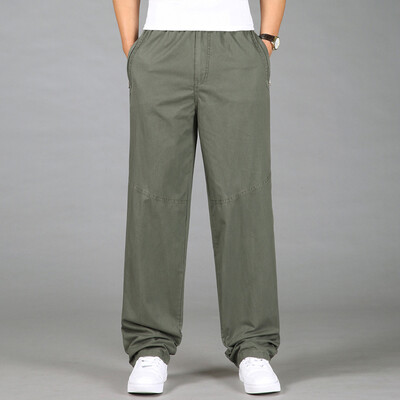 

Gobestart Mens Casual Fashion Loose Plus Size Outdoors Sports Overalls Long Pants