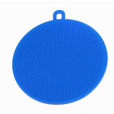

Multi-purpose Safe Silicone Brush Cleaning Mat Pads Heat-Resistant Dish Washing Brush Cleaner Scrubber Kitchen Supplies