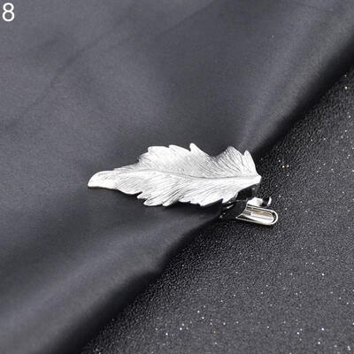 

Men Charm Alloy Tie Clip Narrow Necktie Pin Clamp Stickpin Business Wedding