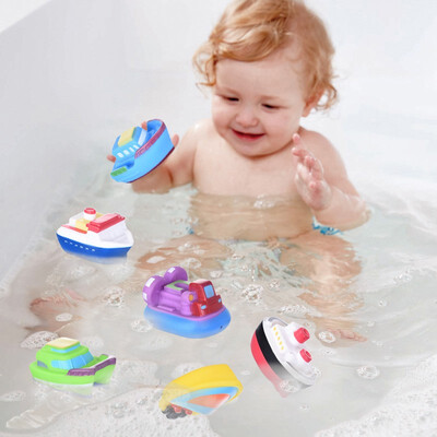 

6 Bath Toys For Boys And Girls Magnet Boat Set For Toddlers Kids Fun