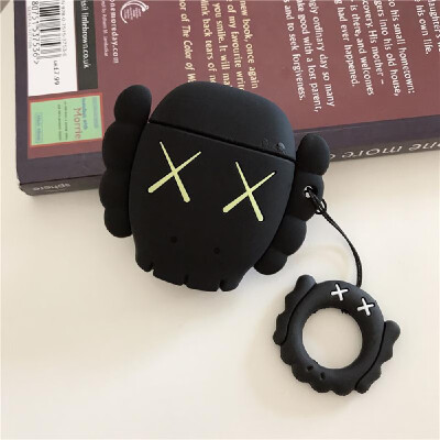 

Portable Cute Cartoon 3D Pink Monkey Clamshell-Type Silica Gel Earphone Sleeve For 12 Generation Rechargeable Airpods