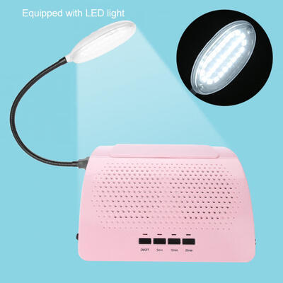 

Greensen 60W Salon Suction Dust Collector Machine Vacuum Cleaner Nail Art Manicure Tool With LED Light