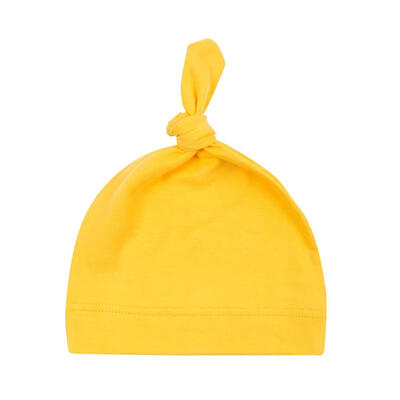 

0-24M Newborn Baby Boys Girls Warm Hat Kids Solid Color Beanies Knotted Cap
