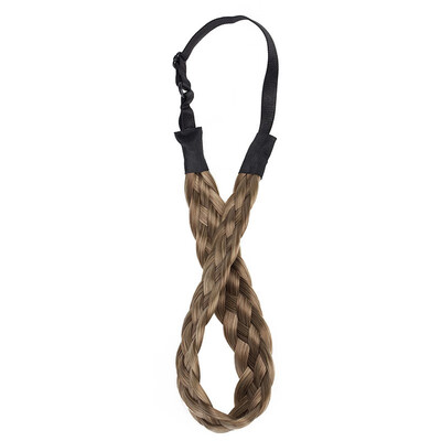 

Fashion Womens Braided Plaited Elastic Cord Headband Hair Band Accessory Durable&Useful
