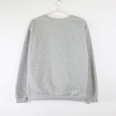 

Casual Women Autumn Geometric Cat Print Hoodies Solid Color O-neck Long Sleeves Pullover Top Sweatshirt