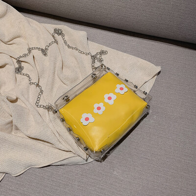 

Sen series flower chain Messenger bag female 2019 new chic fashion wild child mother bag casual simple shoulder bag