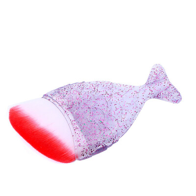 

〖Follure〗Fish Scale Makeup Brush Fishtail Bottom Brush Powder Blush Makeup Cosmetic Brush