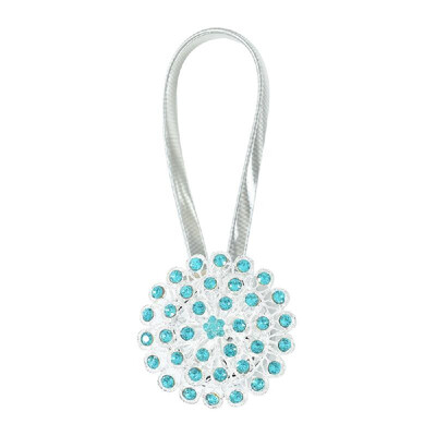 

Magnetic Crystal Curtain Tiebacks Decorative Curtain Drapery Holdbacks Buckle