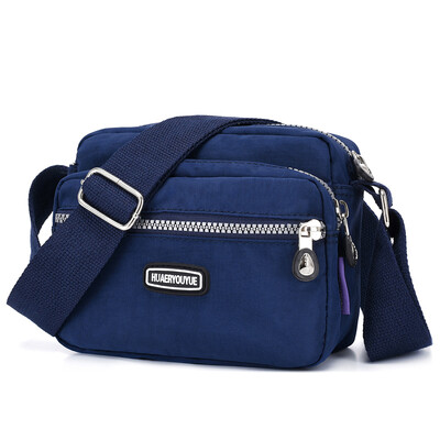 

Small cloth bag womens inclined backpack collection bag business bag messenger bag canvas Oxford cloth middle-aged&elderly wo