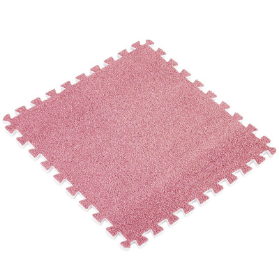 

Toponeto 3030cm Kids Carpet Foam Puzzle Mat EVA Ant Velvet Baby Eco Floor 8 colors