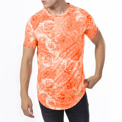 

Toponeto Fashion Mens Summer Slim Casual Print O-Neck Fit Short Sleeve Top Blouse