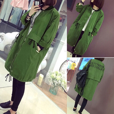 

〖Follure〗Womens Winter Lapel Coat Trench Jacket Long Sleeve Overcoat Outwear