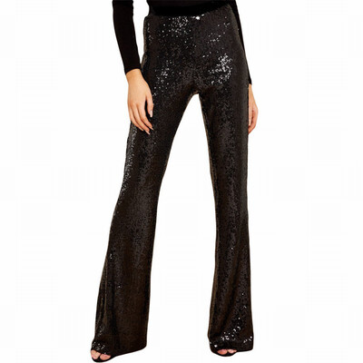 

Womens high waist loose straight pants