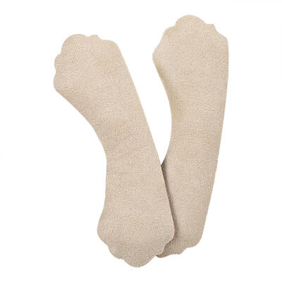 

1Pair Rearfoot Insoles Transparent Slip-resistant Foot Shoes Stickers Pad