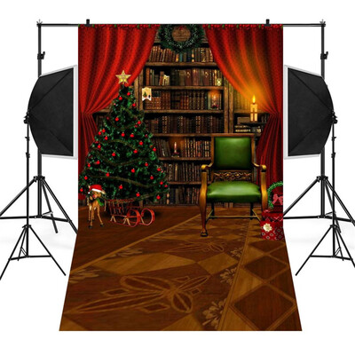 

Toponeto Christmas Backdrops Snowman Vinyl 3x5FT Lantern Background Photography Studio