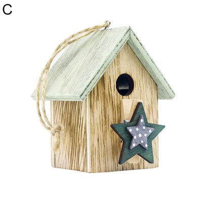 

Christmas Heart Angel Star Cabin Ornament Xmas Tree Pendant Party Home Decor