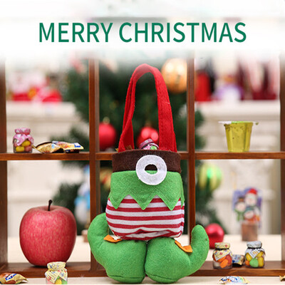 

Siaonvr Santa Pants Christmas Candy Bags Wine Stocking Bottle Gift Bag Xmas Decoration