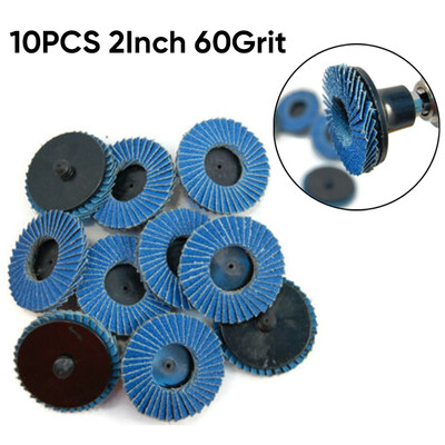 

10X 2 Schleifscheiben Polieren Rost Entfernen Für Winkelschleifer 60 Grits Neu