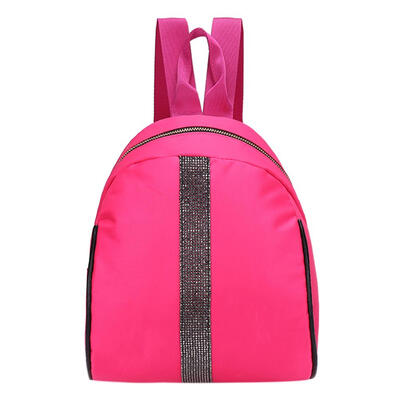 

Glitter Women Rhinestones Backpacks Nylon Waterproof Shoulder School Bags