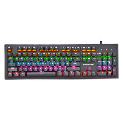 

SUNROSE T610 Blue Switch Mechanical Keyboard Splashproof Backlight Keyboard