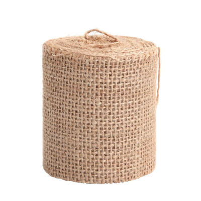 

1 Roll Natural Vintage Jute Burlap Ribbon DIY Wedding Strap Party Decor