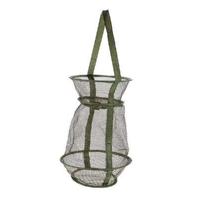 

3 Layers Quick-dry Fishing Net Trap Net Mesh Net Folding Shrimp Nets Cage Fishing Tackle 4 Sizes