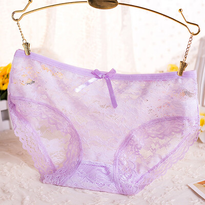 

Womens Underwear Sexy Transparent Lace Panties Briefs Knickers Thong Lingerie