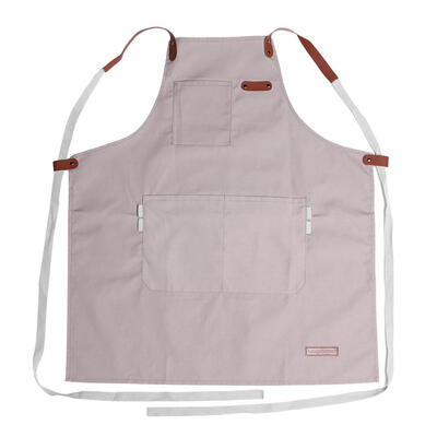 

Canvas Apron Adjustable Men Women Kitchen Chef Cooking Pinafore with Pocket