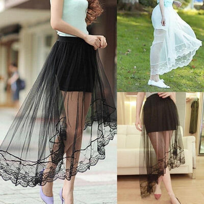 

Fashion Lace Women&39s High Waisted A line Skirt Skater Swing Pleated Summer Skirt