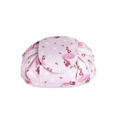 

Women Portable Up Large Make Drawstring Lazy Cosmetic Bags Travel Storage Bag
