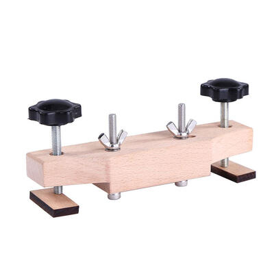 

DIY Acoustic Guitar Fixture Bonding Bridge Hard Maple Stainless Steel Clip