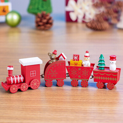 

Siaonvr Christmas Decoration Gift Christmas Train Holiday Gift Decoration Decoration
