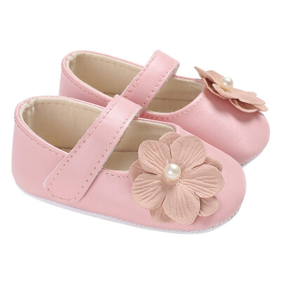 

Baby Infant Kids Girl Flowers Soft Sole Crib Toddler Newborn Shoes