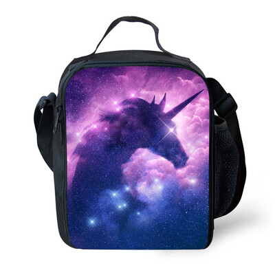 

Student School Convenient Lunchbox Cooler Bag Lunch Shoulder Picnic Bag Hot