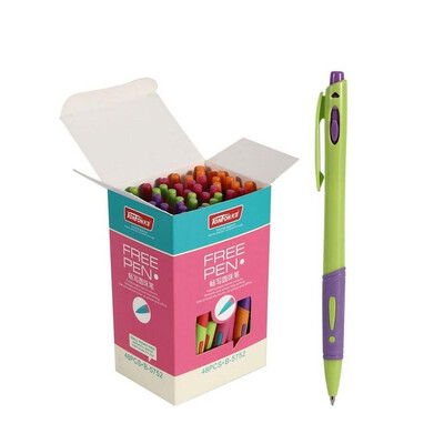 

10 Pcslot Cute 07mm Ballpoint Pen Blue Ink Office Accessories Material Escolar Writing Supply Mark Ball Pen Stationery