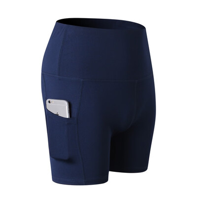 

Womens Casual Running Shorts Yoga Gym Jogging Anti-lighting Hot Pants Pockets