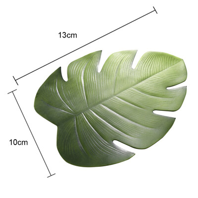 

Kitchen Placemat Leaves Pvc Dining Table Mat Disc Pads Bowl Pad Coasters Waterproof Table Decor Pad Slip-resistant Placemat Tool