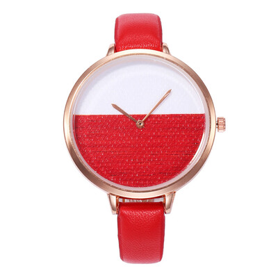 

New ladies casual simple yin&yang belt watch