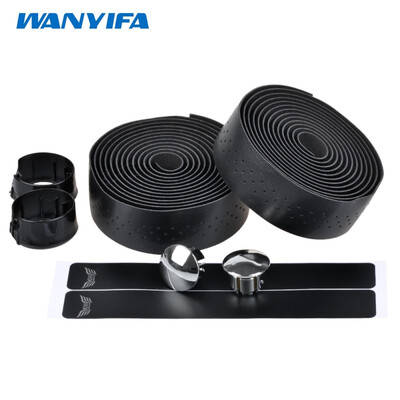 

Cycling Road Bike Sports Cork Handlebar Tape 2 Bar plug Bike Bicycle Hand Bar